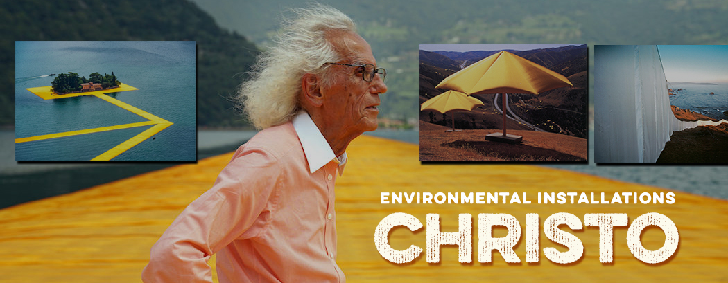 Christo at The Floating Piers