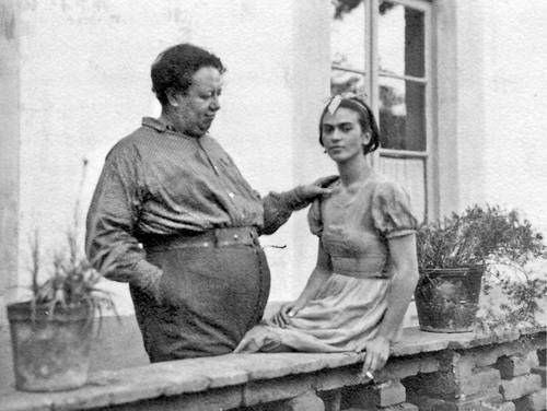Diego and young Frida