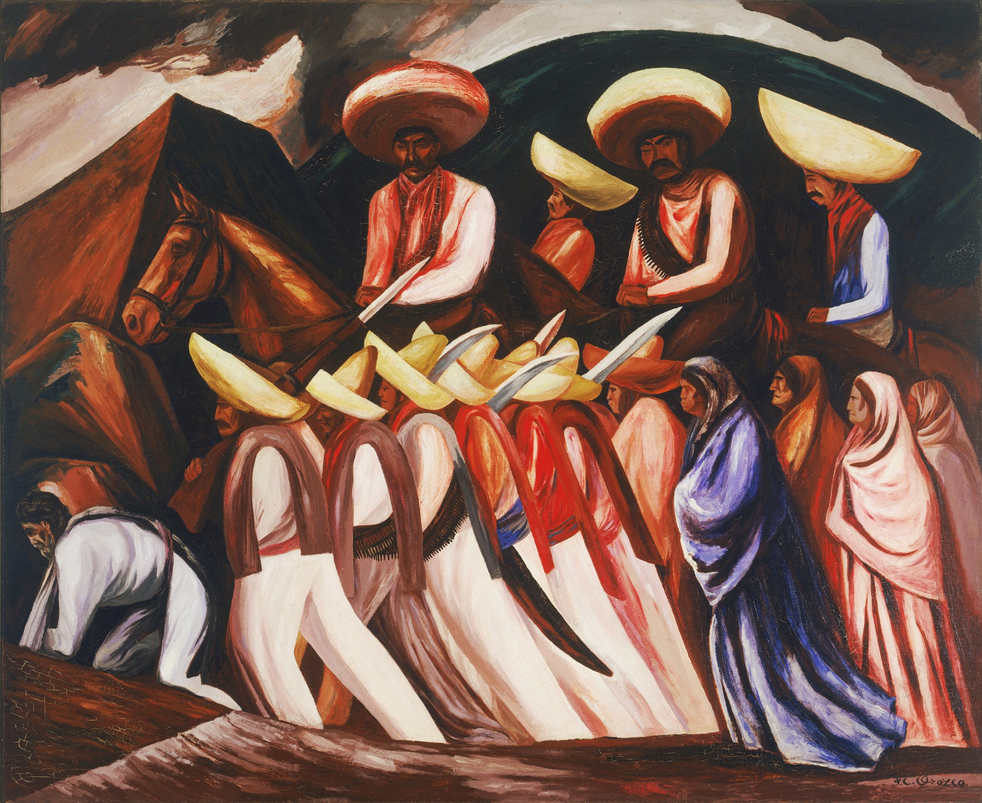José Clemente Orozco Zapatistas 1931