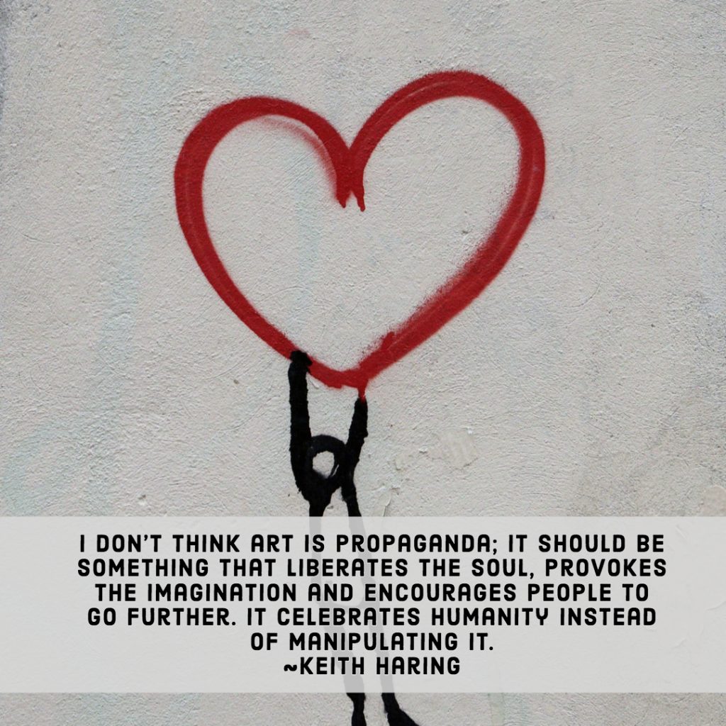 Keith Haring art quote