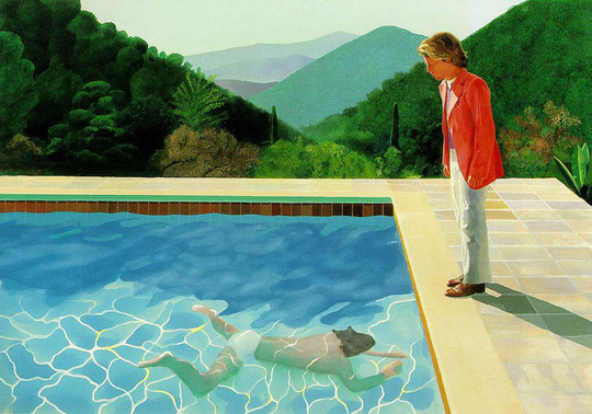 Portrait of an Artist (Pool with Two Figures) - 1971