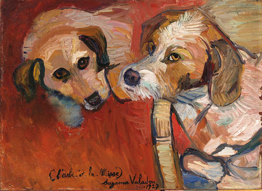 Suzanne Valadon (1865-1938) L'arbi et la misse 1927